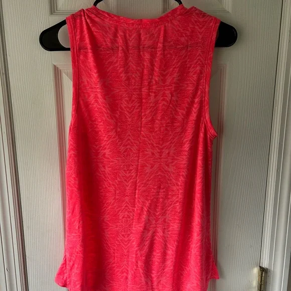 Xersion Vibrant Coral Muscle Tee - Picture 7 of 8